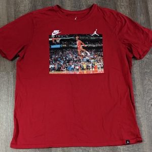 Nike Jordan 3:51 Slam Dunk Contest XXL Red T Shirt